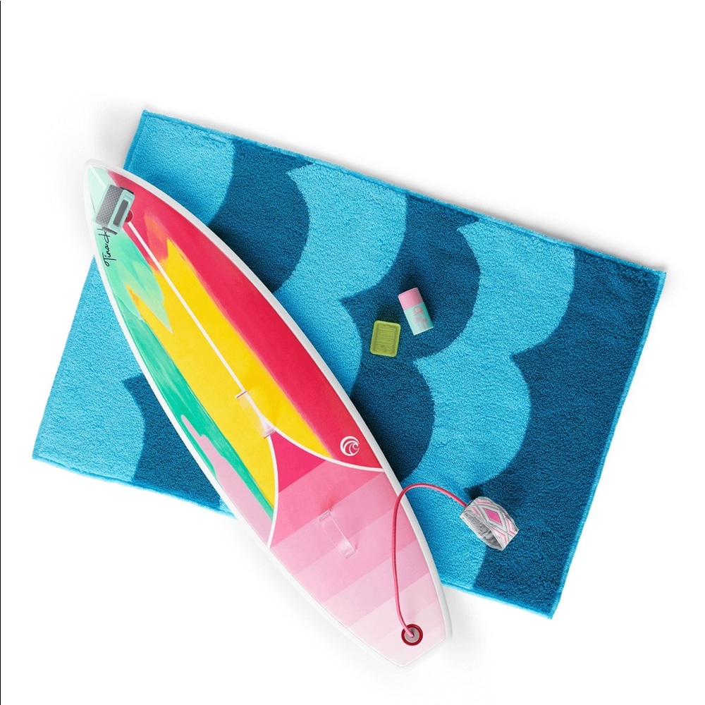 American Girl Joss Surfboard + Towel